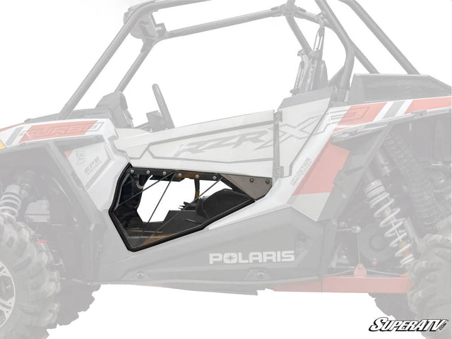 SuperATV Polaris RZR XP 1000 Clear Lower Doors