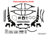 SuperATV Polaris RZR XP Turbo 10" Lift Kit