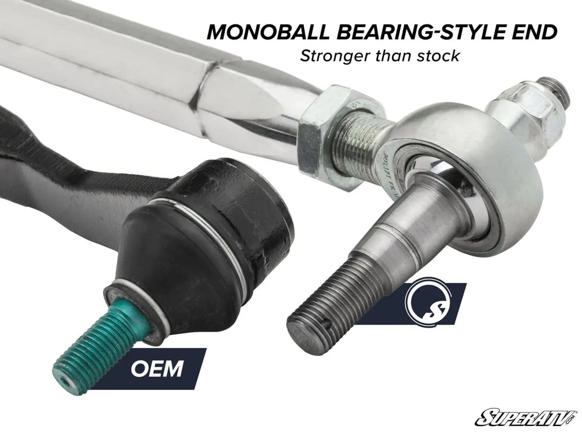 SuperATV Polaris RZR XP Turbo RackBoss 2.0 Rack & Pinion