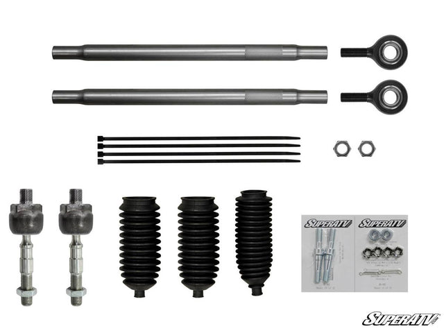 SuperATV Polaris RZR XP Turbo S Heavy Duty Tie Rod Kit