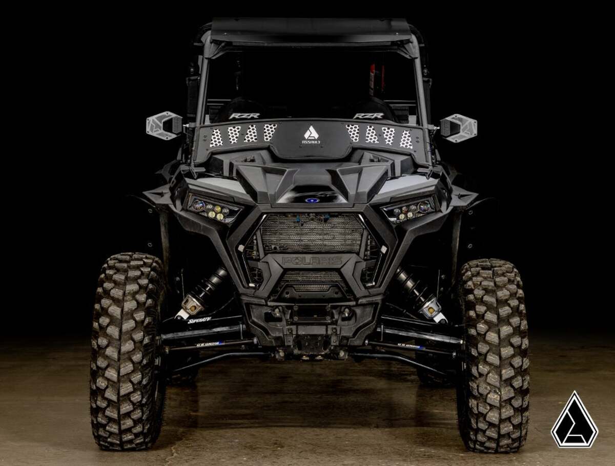 SuperATV Polaris RZR XP Turbo S Windscreen by Assault Industries