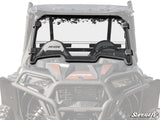 SuperATV Polaris RZR XP Turbo Scratch Resistant Full Windshield