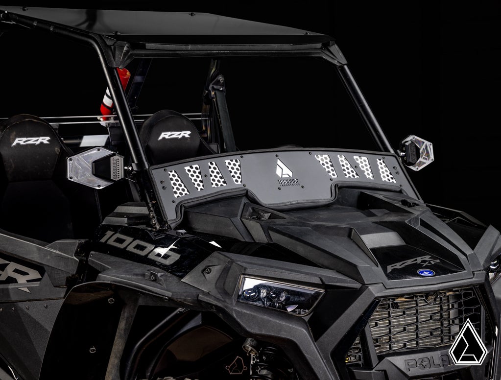 SuperATV Polaris RZR XP Turbo Windscreen by Assault Industries