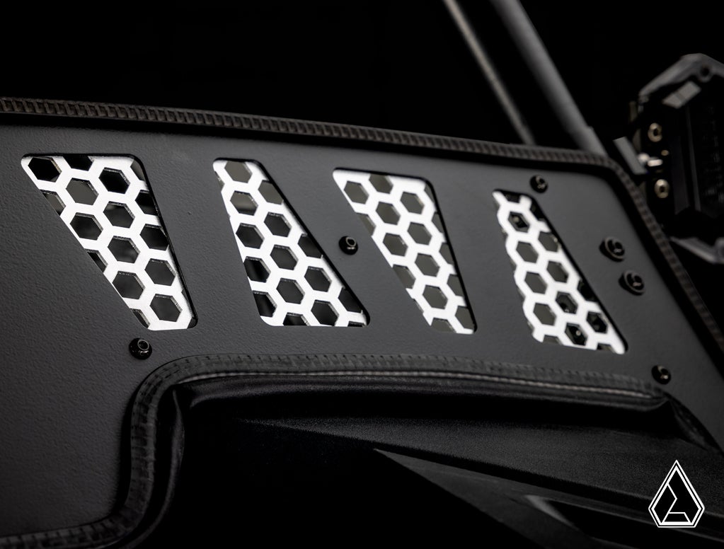 SuperATV Polaris RZR XP Turbo Windscreen by Assault Industries