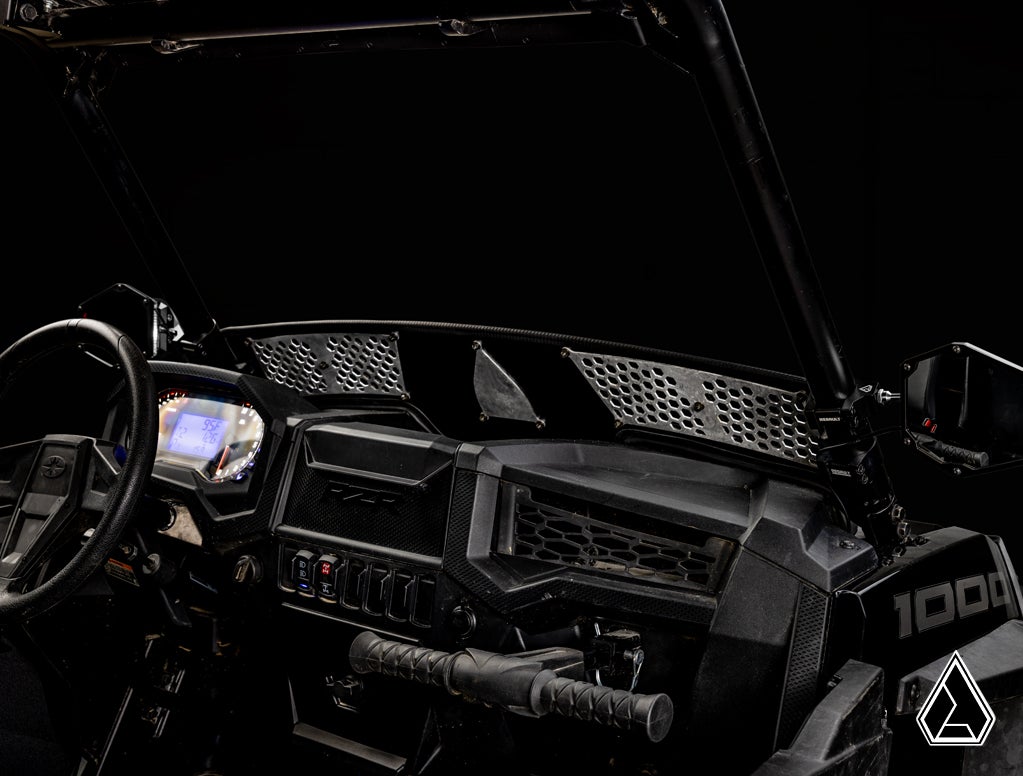SuperATV Polaris RZR XP Turbo Windscreen by Assault Industries