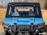 SuperATV Polaris Xpedition Scratch-Resistant Flip Windshield