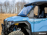 SuperATV Polaris Xpedition Scratch-Resistant Flip Windshield