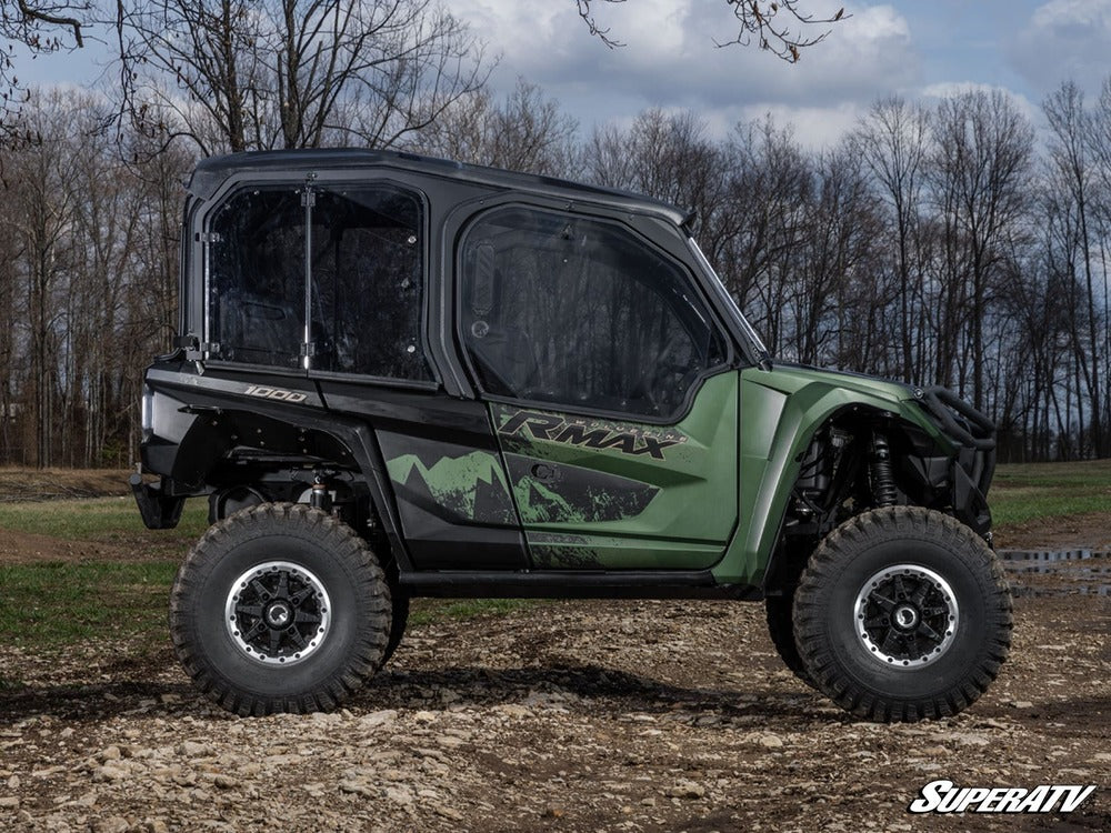 SuperATV Yamaha Wolverine RMAX 4 1000 Hard Cab Enclosure Upper Doors