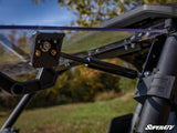 SuperATV Yamaha Wolverine RMAX Scratch Resistant Flip Windshield
