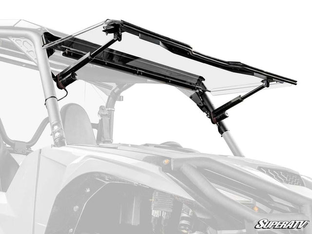 SuperATV Yamaha Wolverine X2 1000 Max Drive Power Flip Windshield