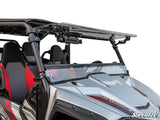 SuperATV Yamaha Wolverine X2 850 Scratch-Resistant Flip Windshield