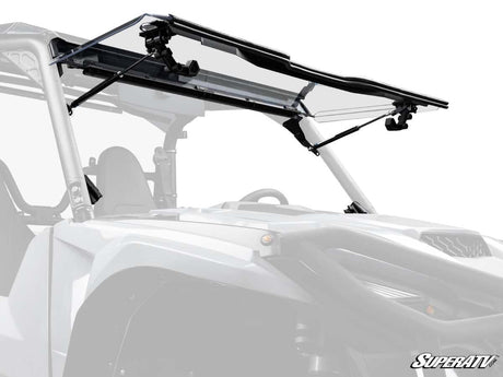 SuperATV Yamaha Wolverine X2 Scratch Resistant Flip Windshield