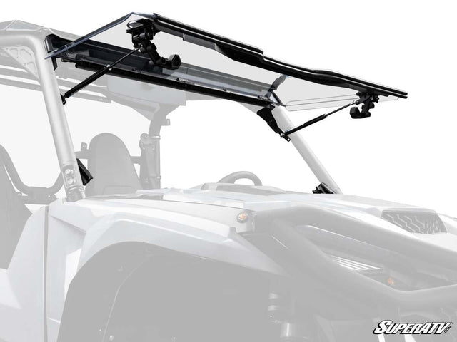 SuperATV Yamaha Wolverine X2 Scratch Resistant Flip Windshield