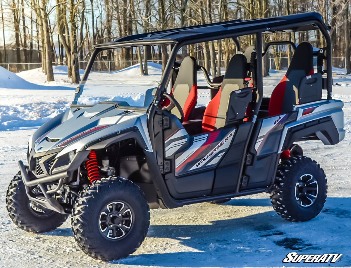 SuperATV Yamaha Wolverine X4 850 Half Windshield