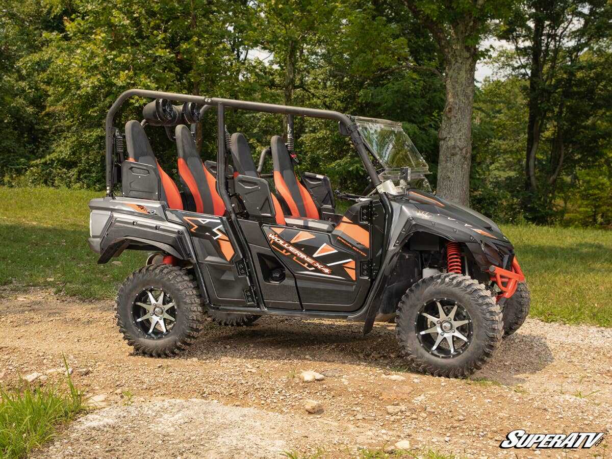 SuperATV Yamaha Wolverine X4 850 Low Profile Fender Flares