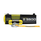 Superwinch 5500 LBS 12V DC 1/4in x 60ft Synthetic Rope S5500 Winch