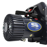 Superwinch 9500 LBS 12V DC 3/8in x 85ft Steel Rope Talon Navy Blue