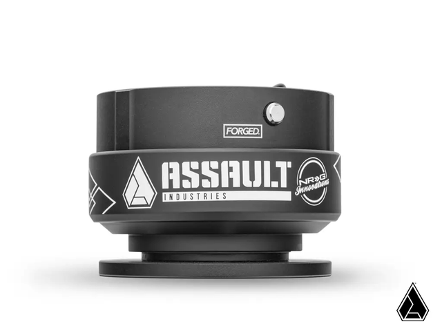 Assault Industries 6 Bolt Universal Quick Release Steering Wheel Adapter (Hub Not Included)