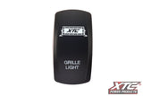 XTC Grille Light Contra V Rocker Switch Cover (Cover Only)