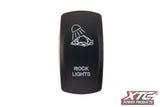 XTC Rock Lights Contra V Rocker Switch Cover (Cover Only)