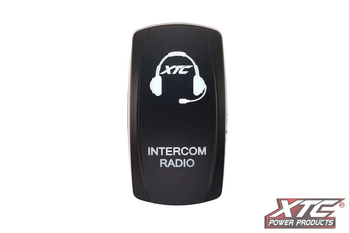 XTC Intercom Radio Rocker Switch Cover