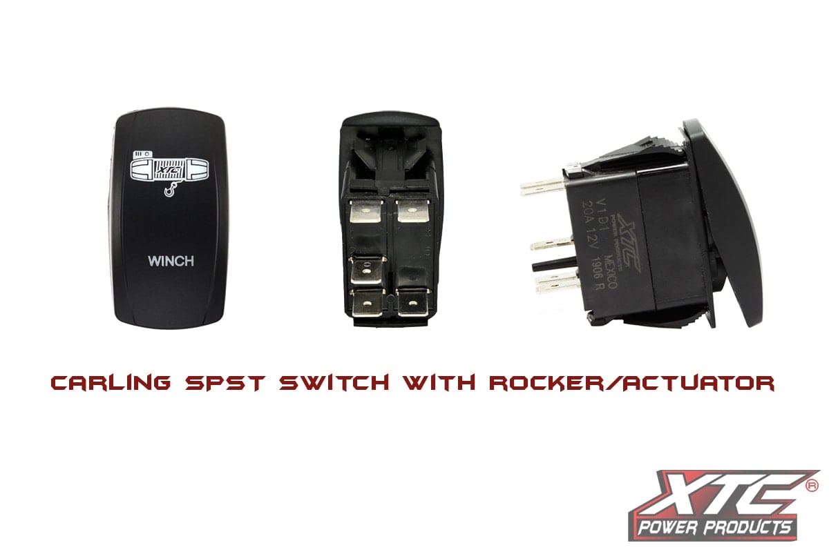 XTC Winch Rocker Switch
