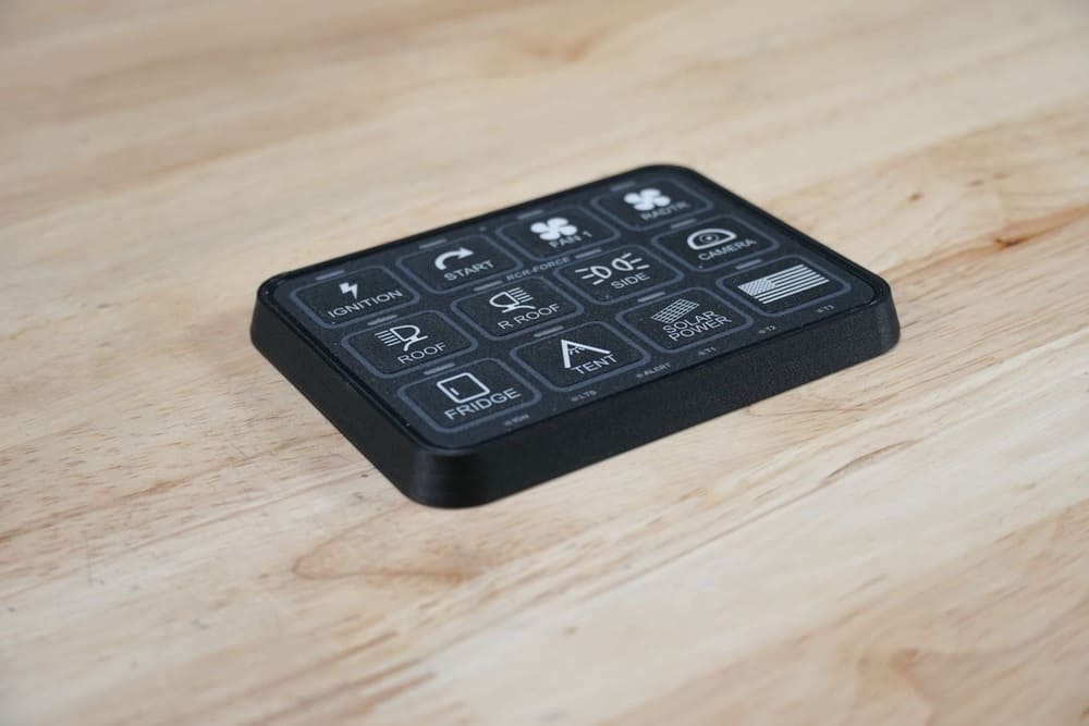 Switch Pros 12-Switch Universal Bezel Mount