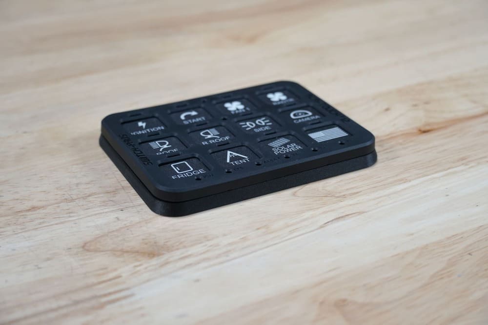 Switch Pros 12-Switch Universal Bezel Mount