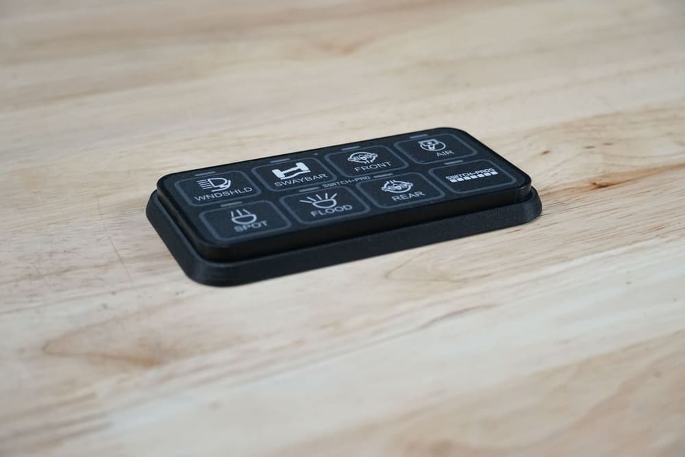 Switch Pros 8-Switch Universal Bezel Mount