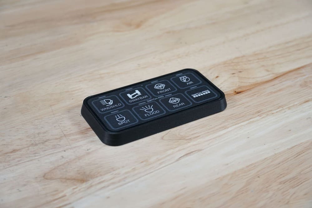 Switch Pros 8-Switch Universal Bezel Mount