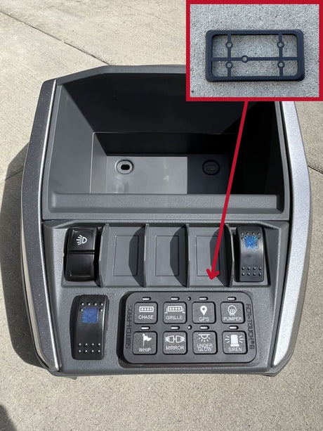 Switch Pros Kawasaki Teryx H2 Bezel Mount