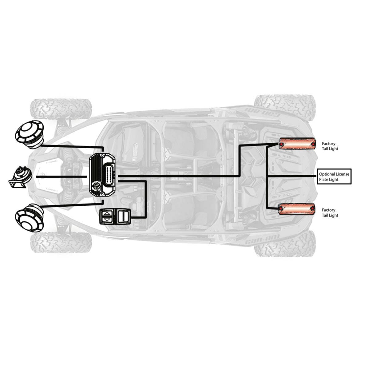 Switch Works Tango 2 Vehicle Specific Turn-Signal Kit With All-In-One Controller and Taillight Integration