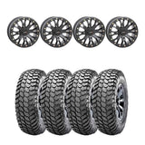 System 3 Black SB-4 Beadlock & Maxxis Liberty Performance Off Road Wheel & Tire Kit