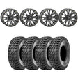 System 3 Black SB-4 Beadlock & Sedona Ridge Saw Wheel & Tire Kit
