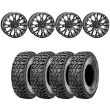 System 3 Black SB-4 Beadlock & Sedona Ridge Saw Wheel & Tire Kit