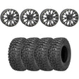 System 3 Black SB-4 Beadlock & Sedona Trail Saw Wheel & Tire Kit