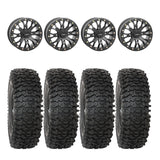 System 3 Black SB-4 Beadlock & System 3 RC500S 8 Ply Rock Crawler Wheel & Tire Kit