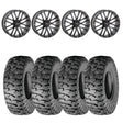 System 3 Black ST-3 & Atturo Trail Blade Boss Wheel & Tire Kit