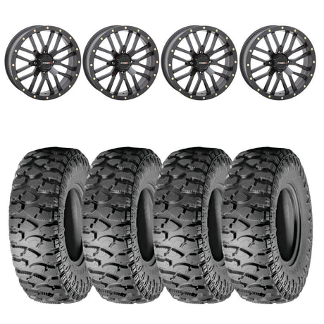 System 3 Black ST-3 & Atturo Trail Blade Boss Wheel & Tire Kit