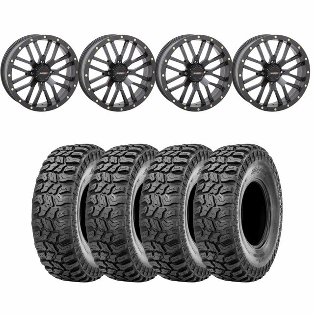 System 3 Black ST-3 & Sedona Ridge Saw Wheel & Tire Kit
