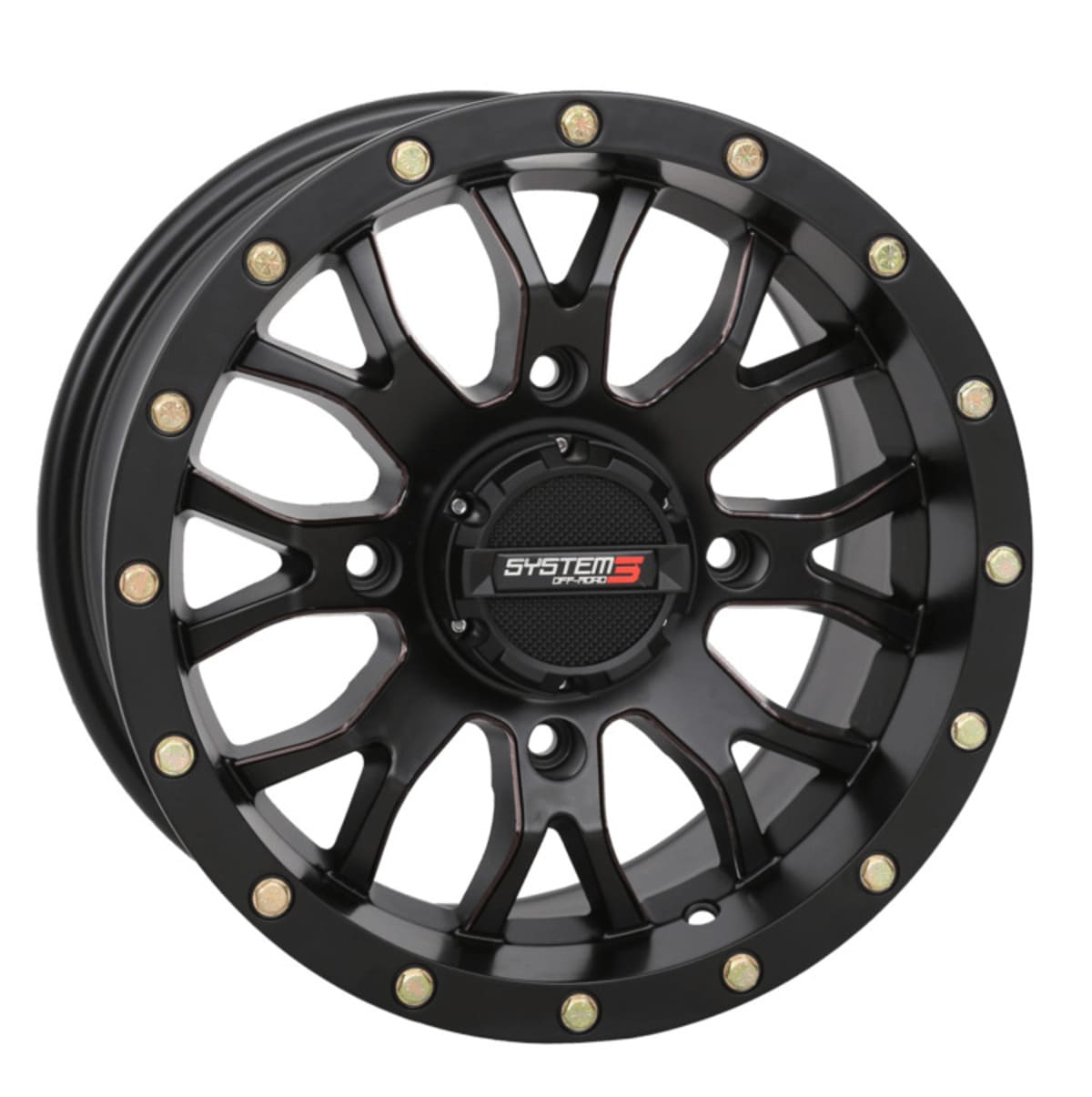 System 3 Black ST-3 & Sedona Ridge Saw Wheel & Tire Kit