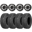 System 3 Black ST-3 & Sedona Trail Saw Wheel & Tire Kit