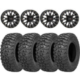 System 3 Black ST-3 & Sedona Trail Saw Wheel & Tire Kit