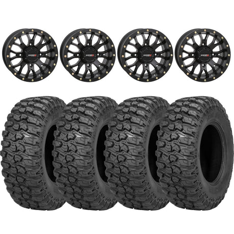 System 3 Black ST-3 & Sedona Trail Saw Wheel & Tire Kit