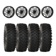 System 3 Black ST-3 & System 3 ATX470 All Terrain Xtreme Wheel & Tire Kit