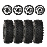 System 3 Black ST-3 & System 3 ATX470 All Terrain Xtreme Wheel & Tire Kit