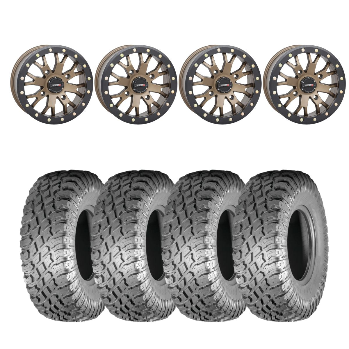 System 3 Bronze SB-4 Beadlock & Atturo Trail Blade X/T Wheel & Tire Kit