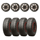 System 3 Bronze SB-4 Beadlock & BFGoodrich Mud-Terrain T/A KM3 Wheel & Tire Kit