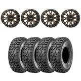 System 3 Bronze SB-4 Beadlock & Sedona Ridge Saw Wheel & Tire Kit