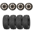 System 3 Bronze SB-4 Beadlock & Sedona Rockabilly Wheel & Tire Kit